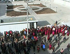 Monks Protest